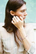 Corail bracelet - Lilac/Clear
