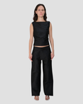 Everyone Pant in Black Silk