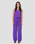 Everyone Pant in Purple Nylon