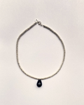 Corail necklace - Hematite / Black