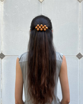 Mori Big hairclip - light brown