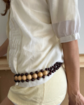 Leizu belt - brown/natural