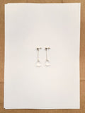 Gota Long earrings - Clear