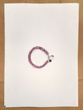 Corail bracelet - Lilac/Clear