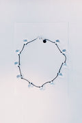 Noué necklace - Clear / Black