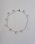 Noué necklace - Clear / Beige
