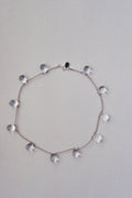 Noué necklace - Clear / Beige