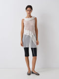 Boa Dress - White