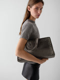 Midi Shopper Bag - Grey
