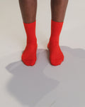 Rib Overankle Socks