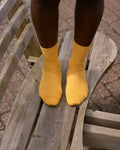 Rib Overankle Socks